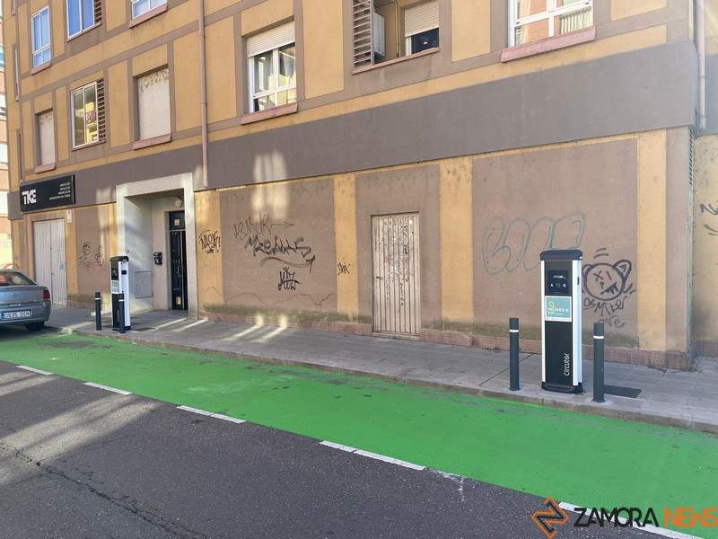 puntos de recarga en Zamora
