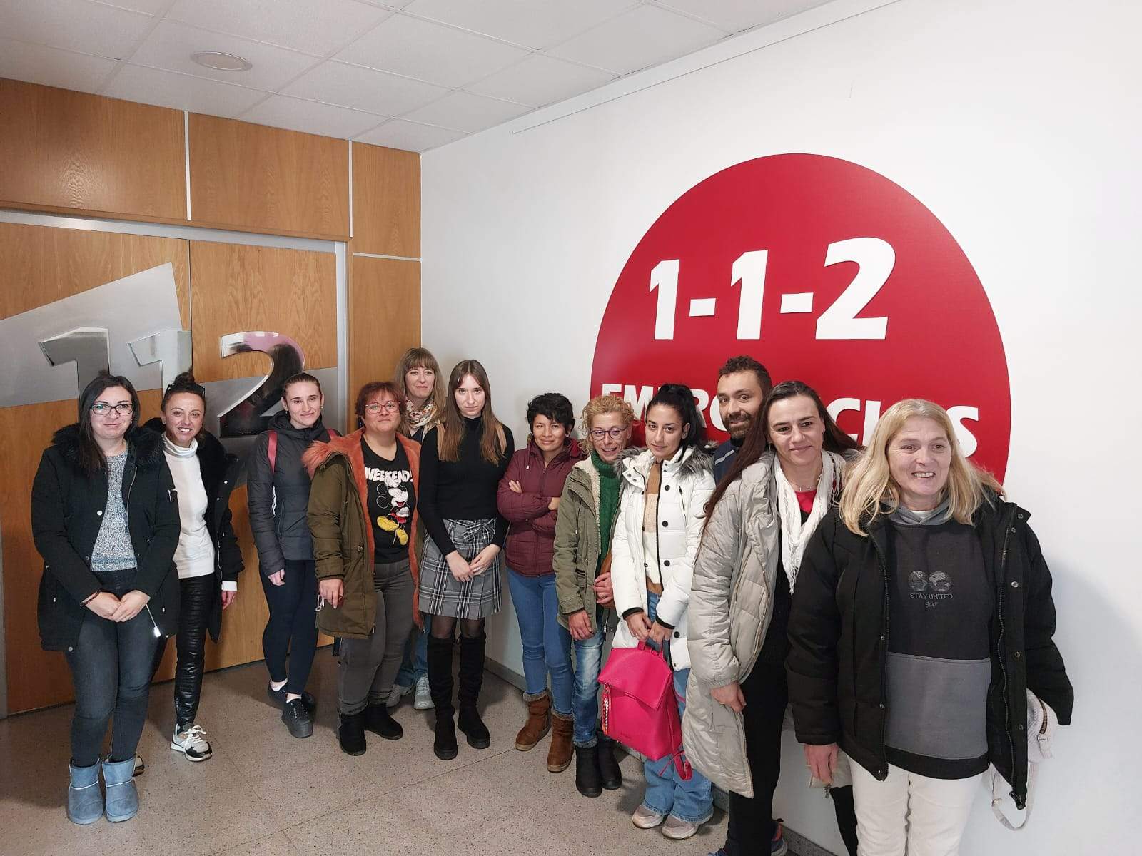 Visita alumnos del IES Cardenal Pardo Tavera al 112