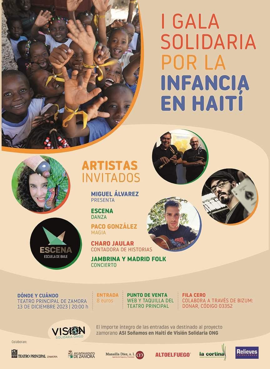 Cartel festival solidario