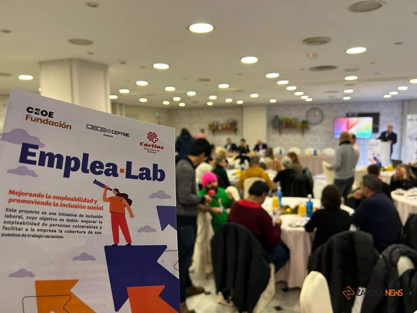 Acto de sensibilización del Proyecto EMPLEA LAB
