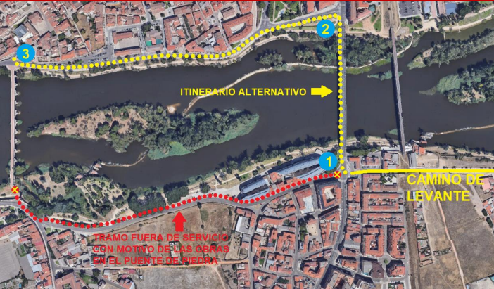 Intinerario alternativo Camino de Levante