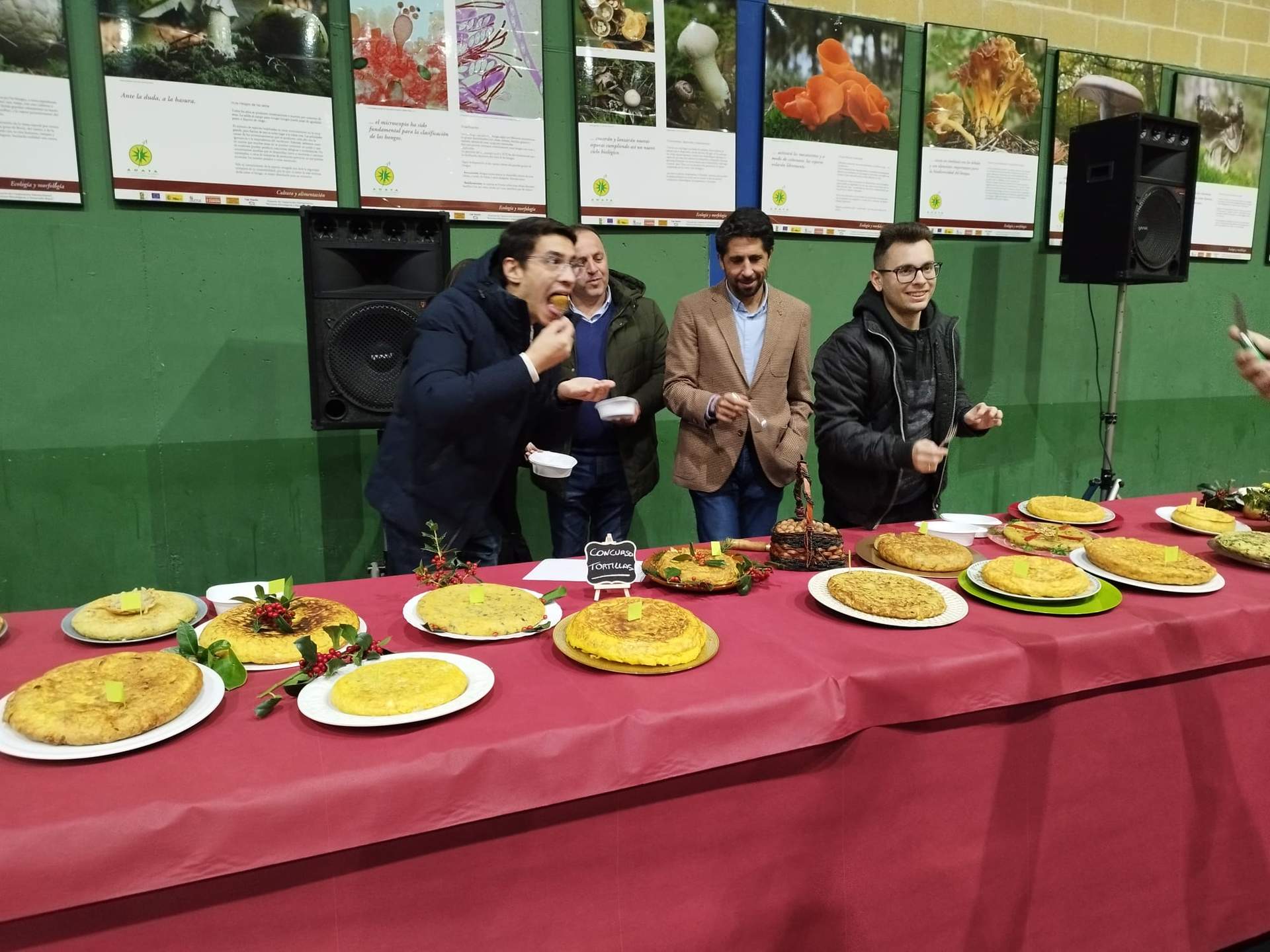 Concurso de tortillas en Trabazos