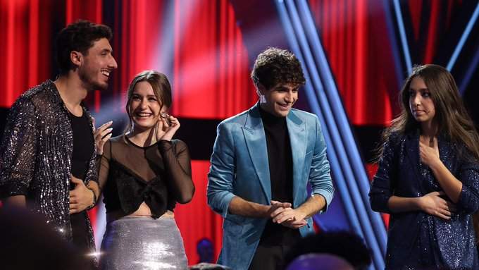 Miguel Carrasco, Elsa Tortonda, Pablo Verdeguer y Nereida Sanchón en La Voz