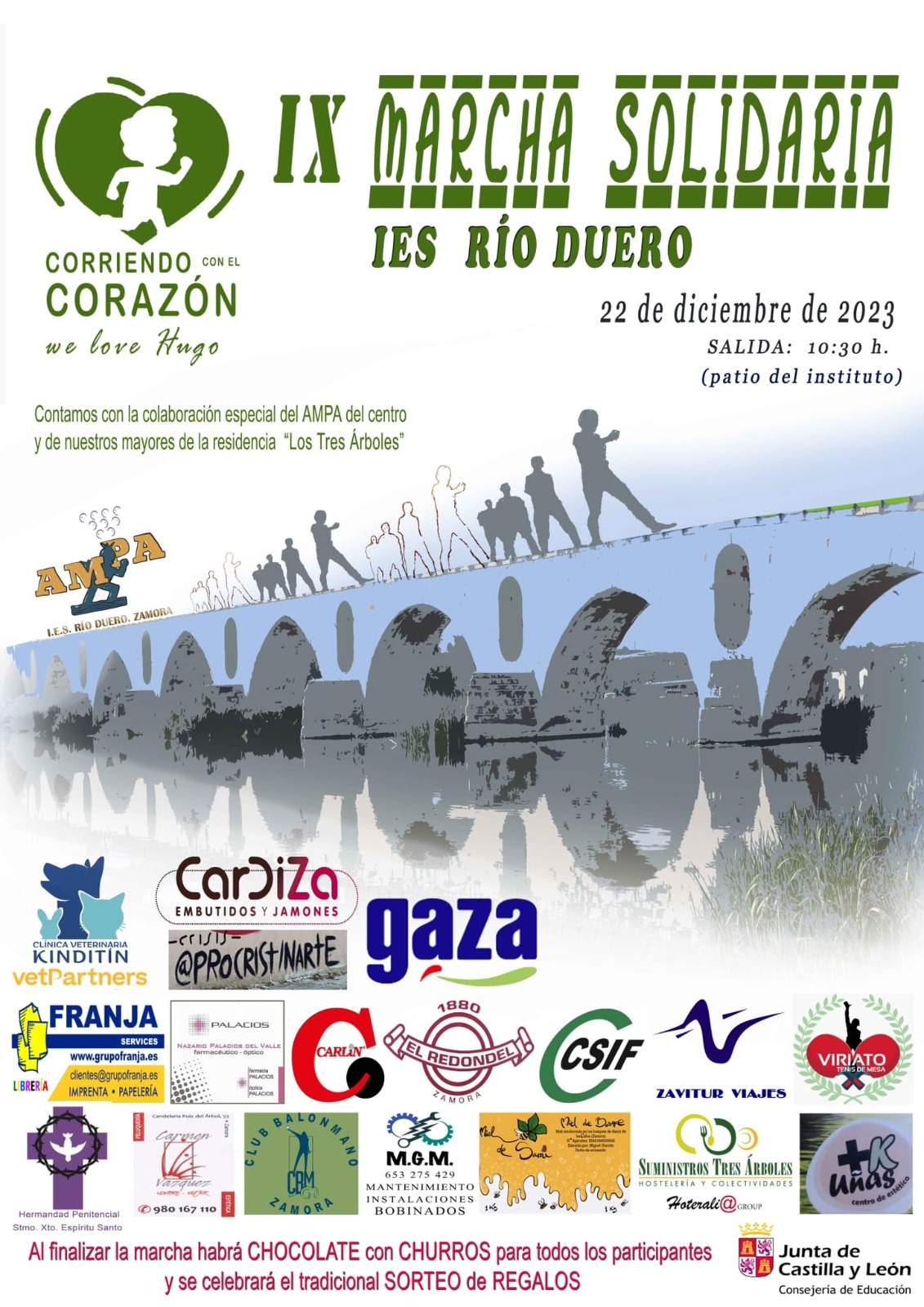 Marcha solidaria IES Río Duero
