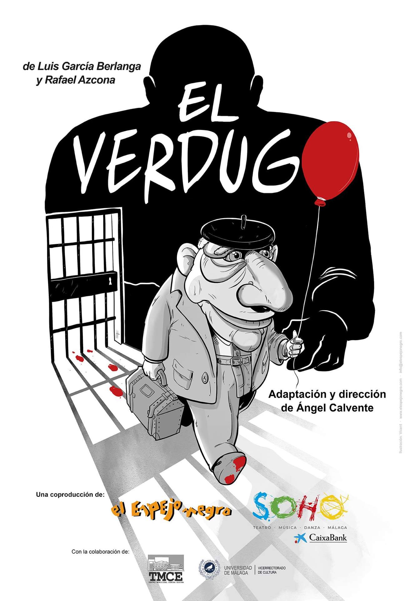 cartel Obra de Teatro el Verdugo
