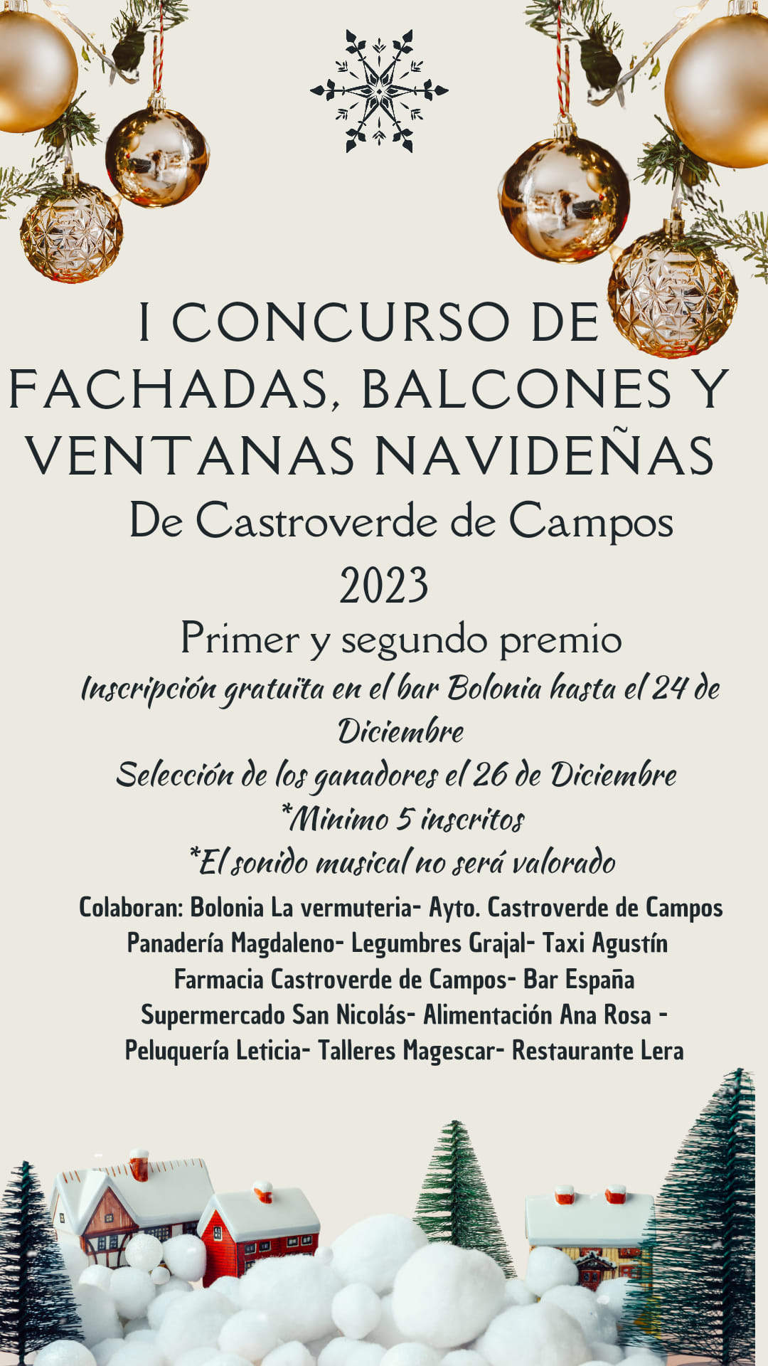 Concurso fachadas