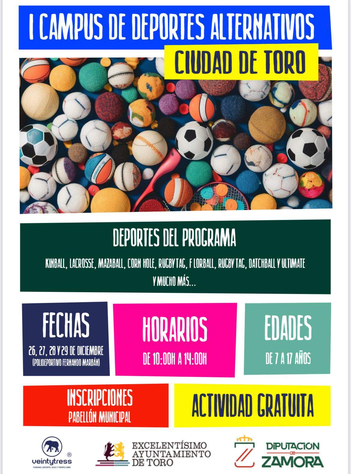 cartel campus de deportes alternativos, Toro