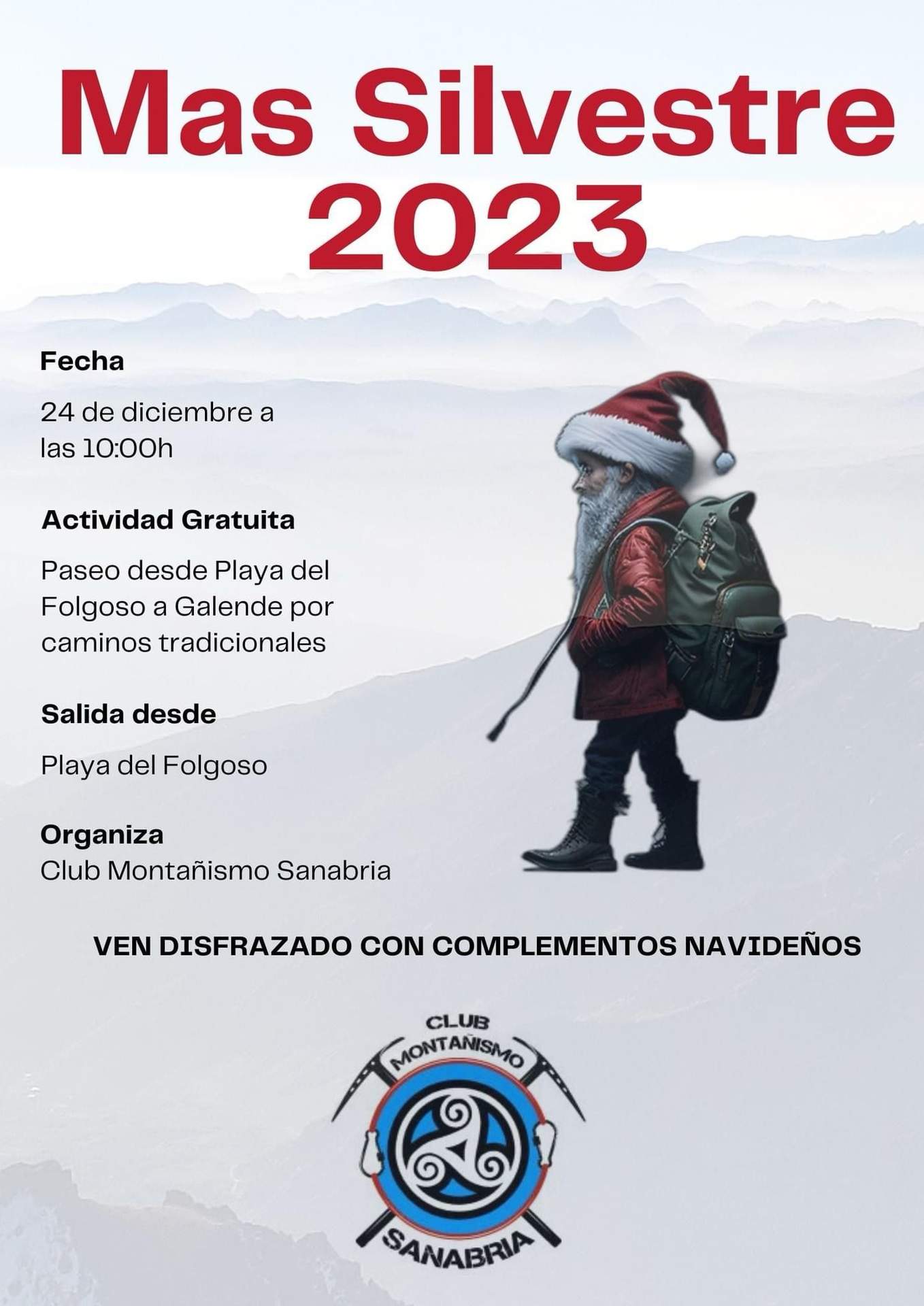 Cartel de Más San Silvestre