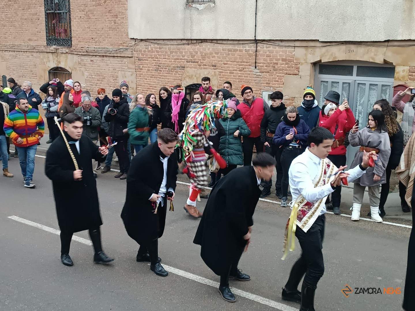 Tradicional baile del Niño del Zangarrón de Sanzoles