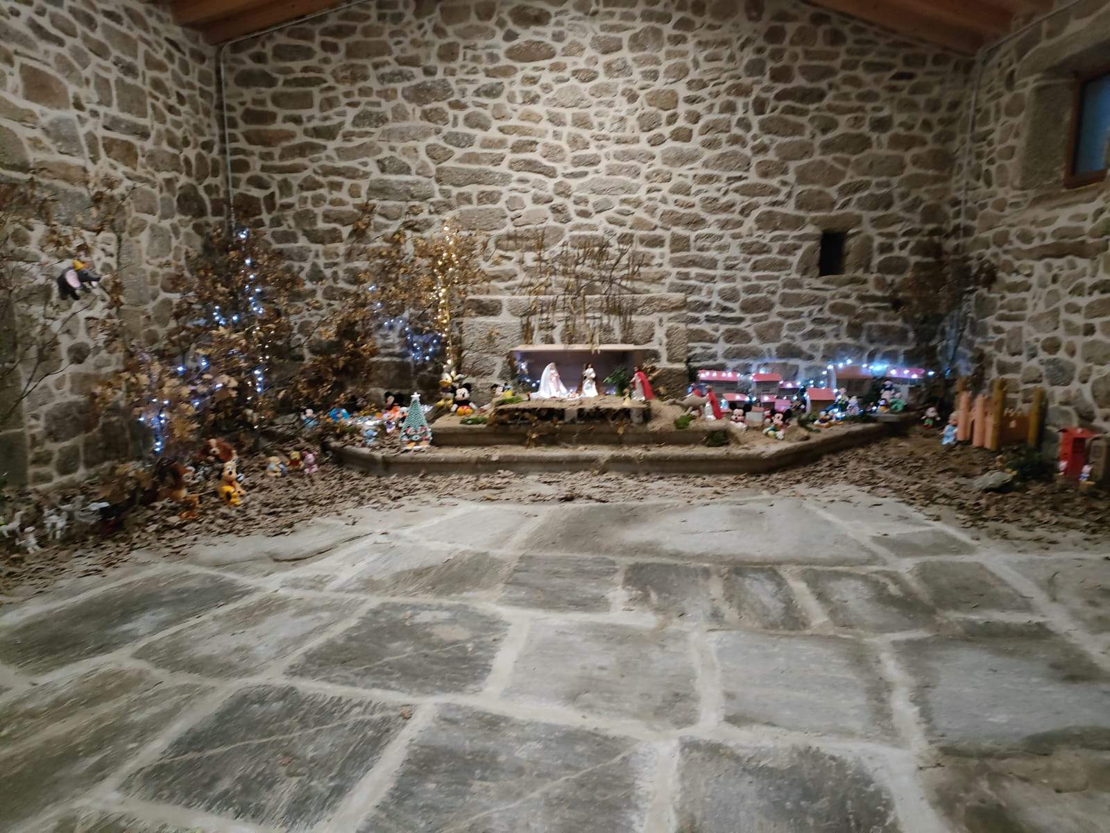 Belén Disney realizado por la Asociación Cultural La Veiga de Moralina de Sayago. Fotografía: CEDIDA