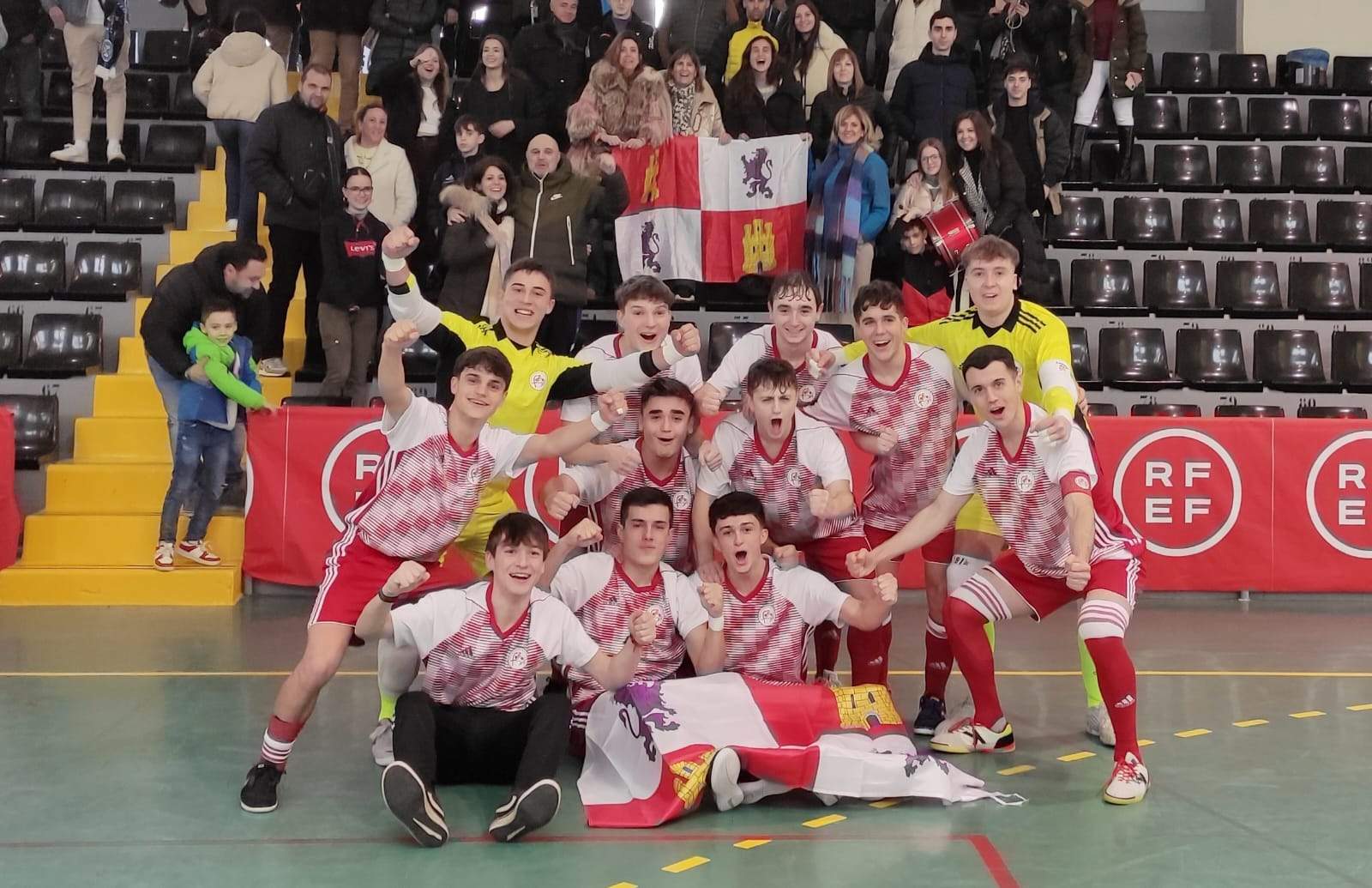 La Selección Sub-19 de Castilla y León disputará la final del Campeonato de España de fútbol sala