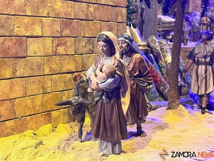 Belén en la sede de la Real Cofradía de Nuestra Madre de las Angustias
