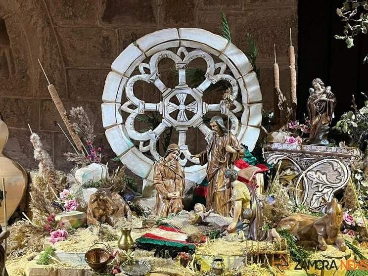 Escenas de Belén en la Iglesia de San Cipriano