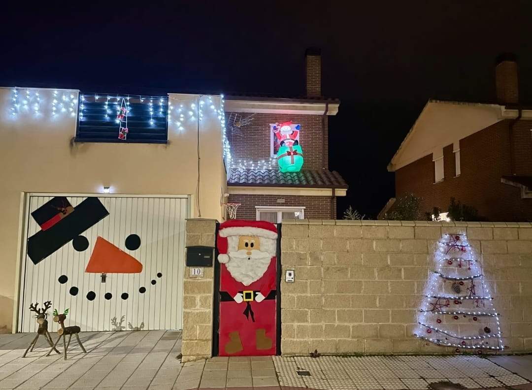 Segundo premio decoración navideña. Ayuntamiento de Villaralbo