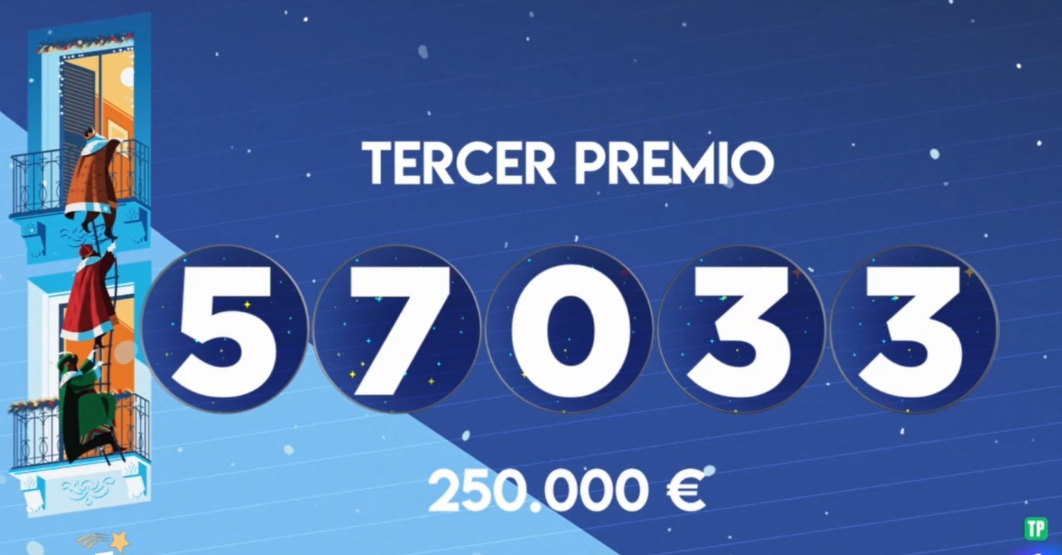 Tercer Premio Sorteo El Niño 2024