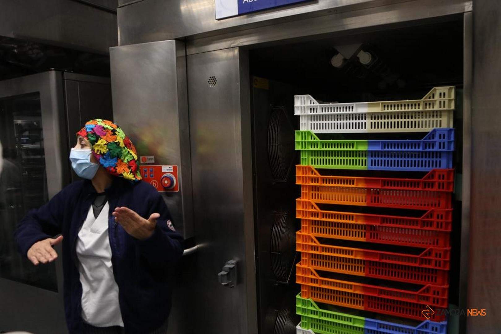 Cocina de línea fría del Complejo Asistencial de Zamora tras las obras de mejora_22