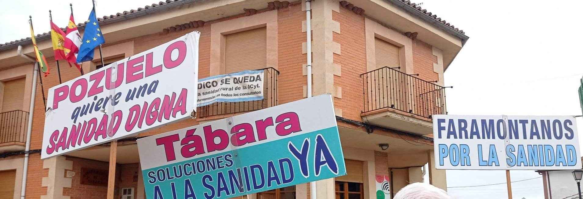 Plataforma por una Sanidad Pública Digna de la Zona Básica de Salud de Tábara. Fotografía: CEDIDA