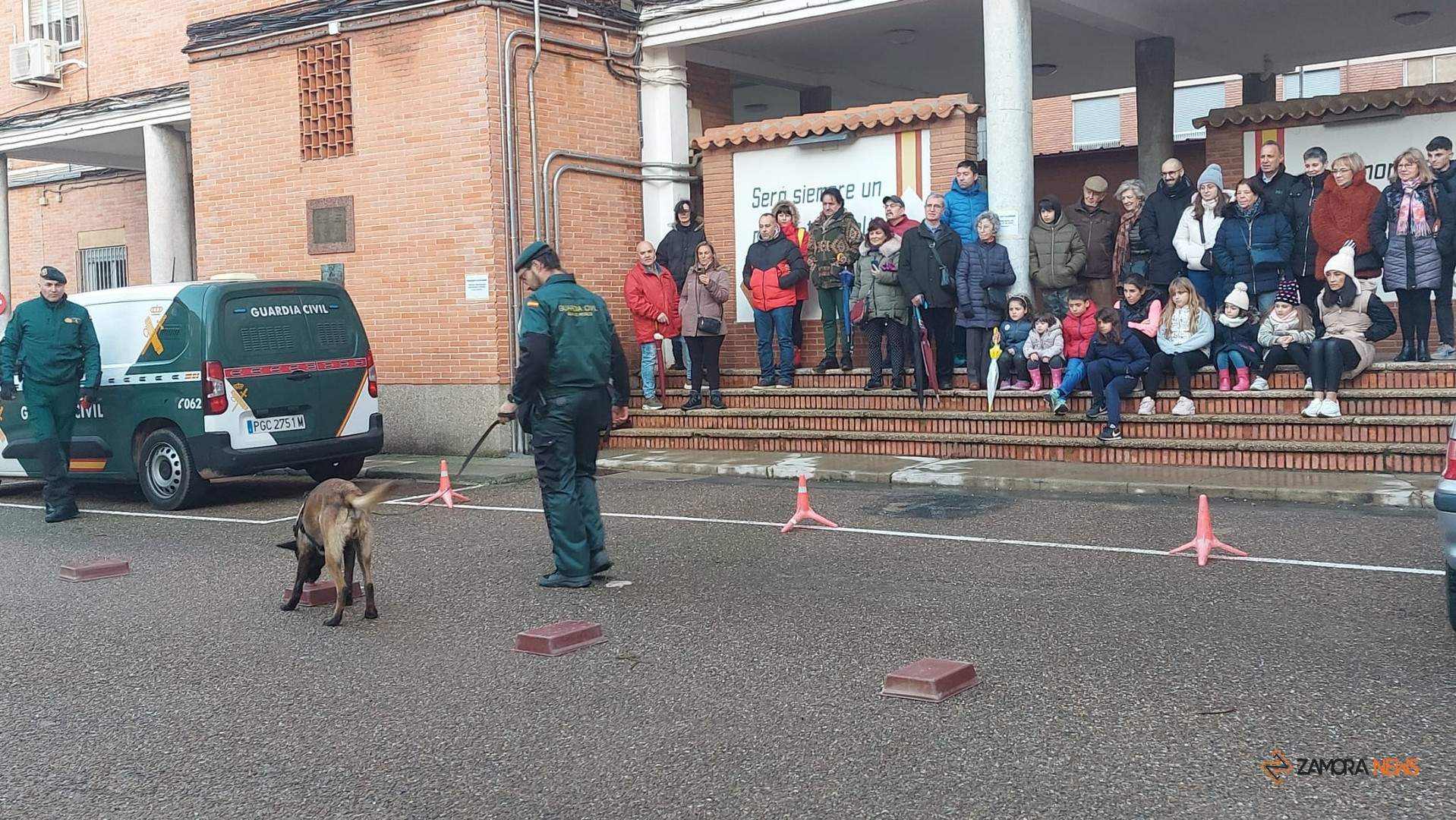 Exhibición de los perros de la Comandancia de la Guardia Civil de Zamora_4