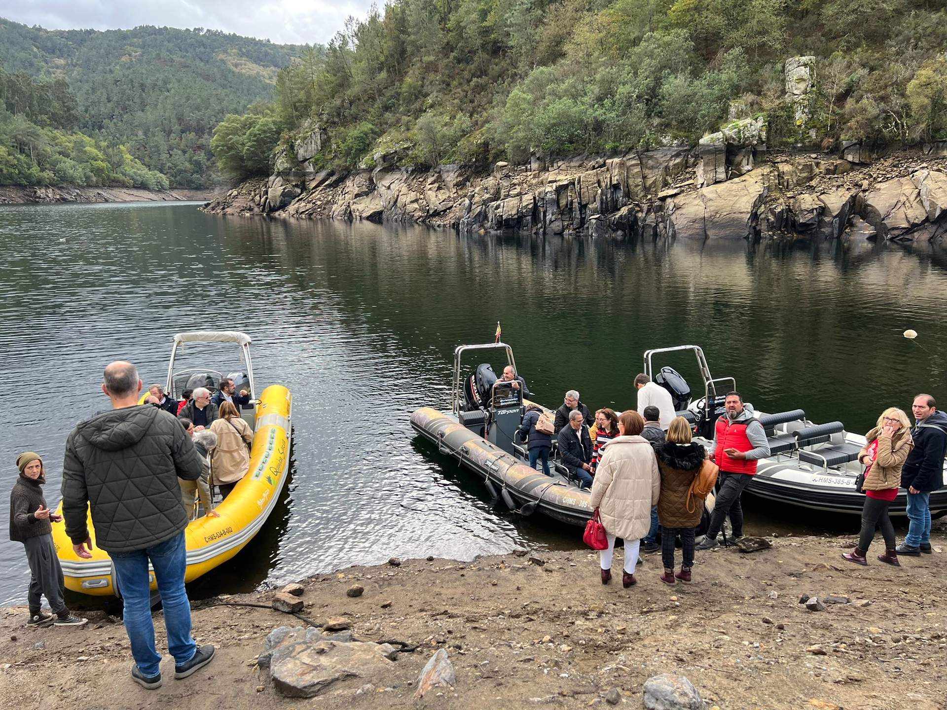 Visita a la ruta de Zamora Natural por la Ribera Sacra. Fotografía: CEDIDA