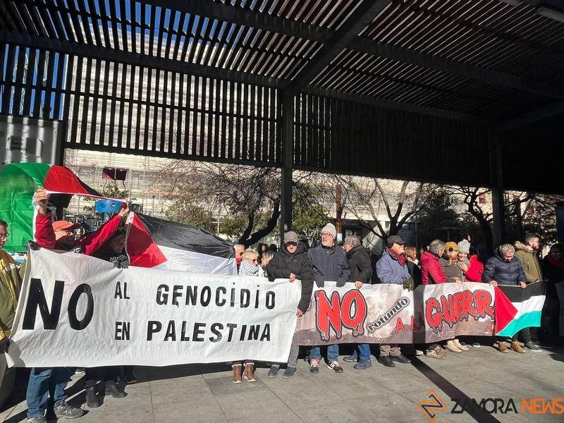 Zamora dice no a la guerra en Palestina (1)