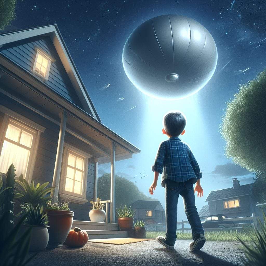 Recreación con Inteligencia Artificial de su primer avistamiento. Imagen cedida