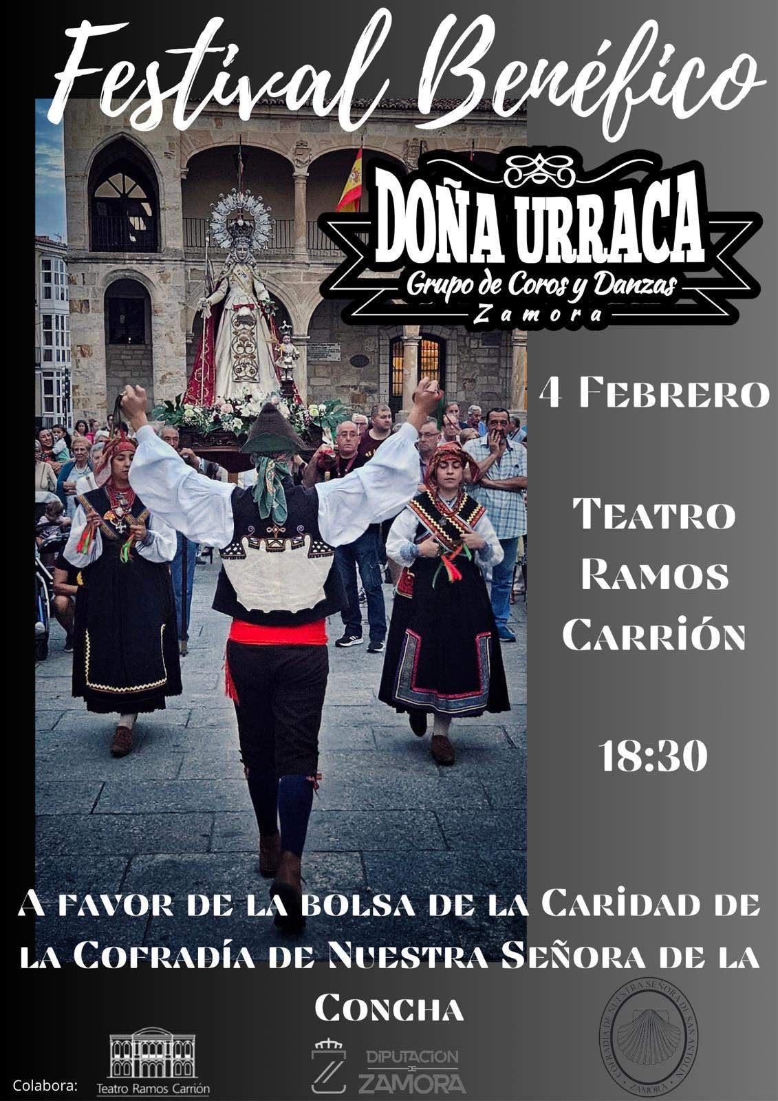 Cartel festival benéfico