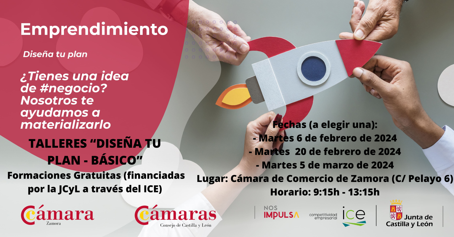 Talleres Diseña tu Plan Básico Febrero y Marzo