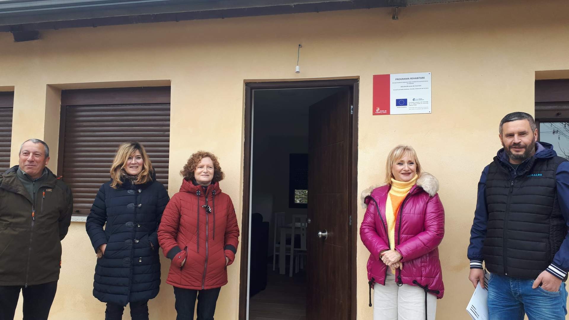 la antigua casa del médico de Lobeznos, nueva casa de alquiler social del programa Rehabilitare de la Junta