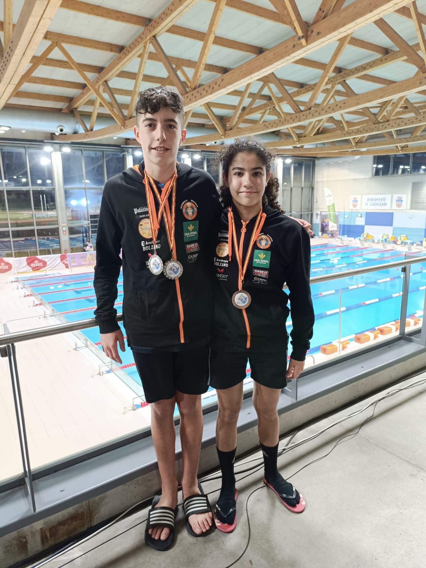 Cadetes en Guadalajara Paula y Diego