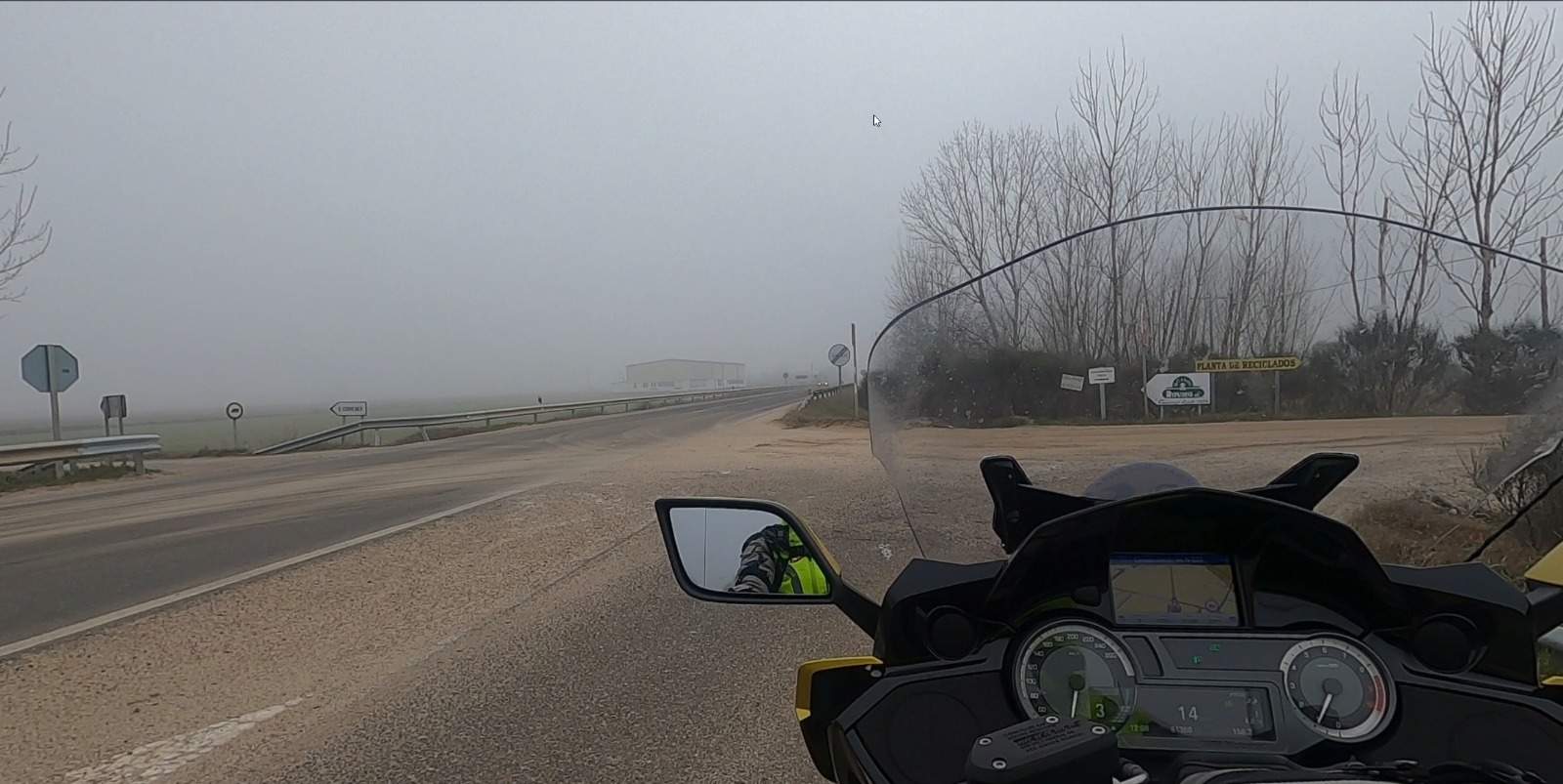 Denuncian al Ministerio de Fomento por las negligencias en la N-122 a su paso por Zamora (1)