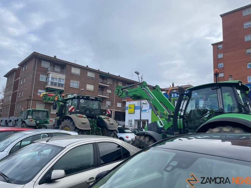 Los tractores ya llegan a Zamora