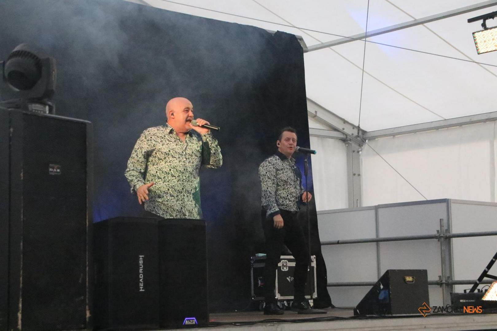 Actuación de la orquesta Azabache dentro de la programación de Carnaval_3