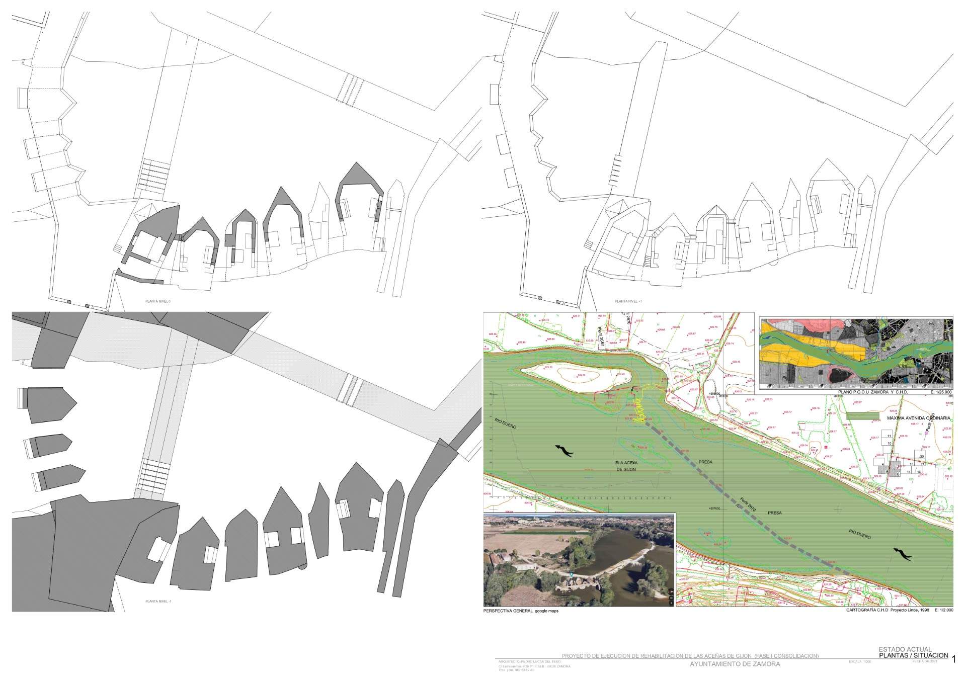 Proyecto de remodelación y consolidación de las Aceñas de Gijón