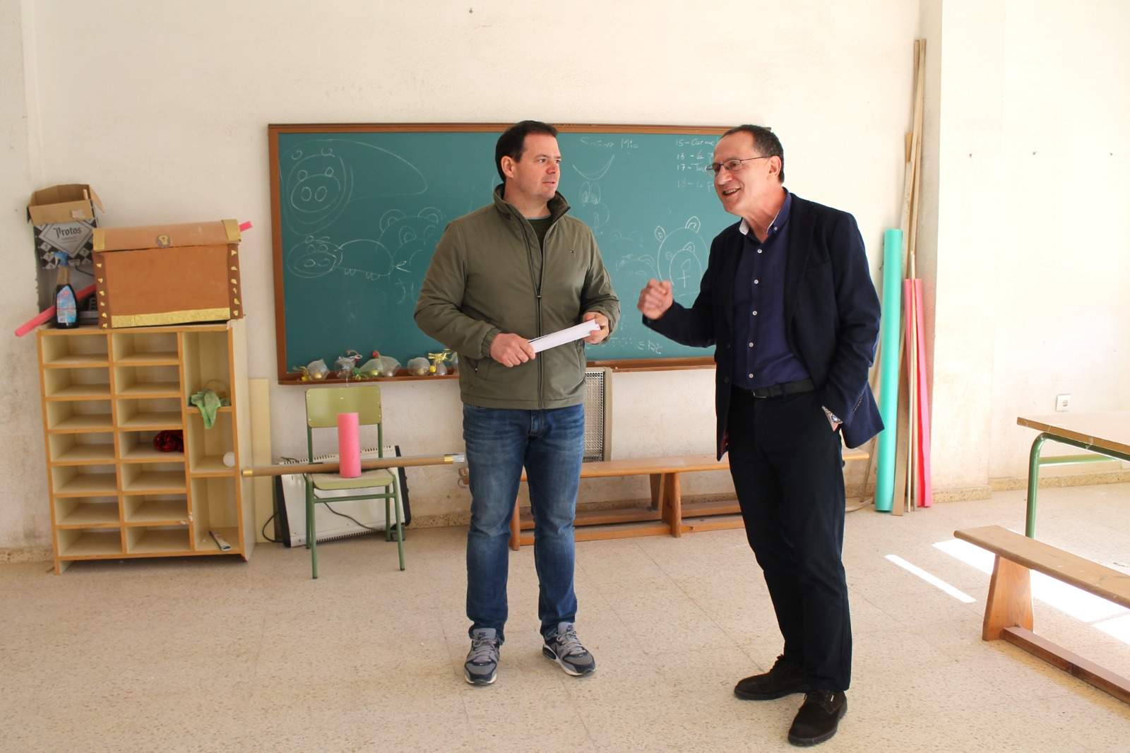 Ángel Blanco comprueba en Tábara el impulso del Plan de Recuperación del Gobierno a la rehabilitación de edificios públicos en Zamora