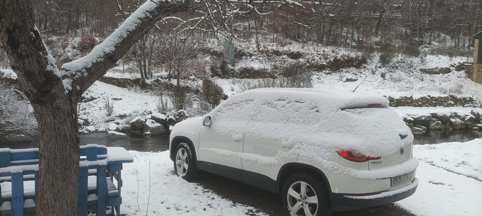 Nieve en Vigo de Sanabria. IMAGEN CEDIDA