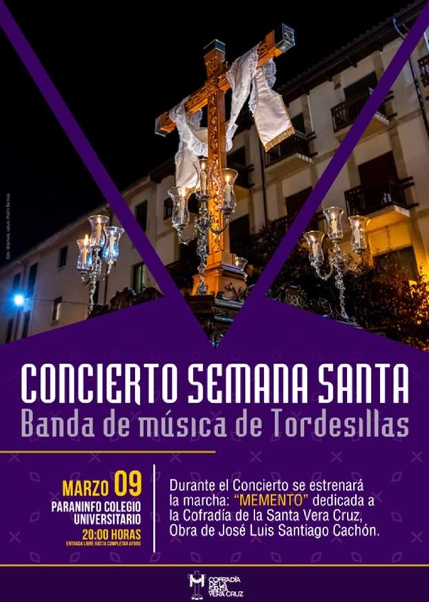 Cartel presentación del concierto