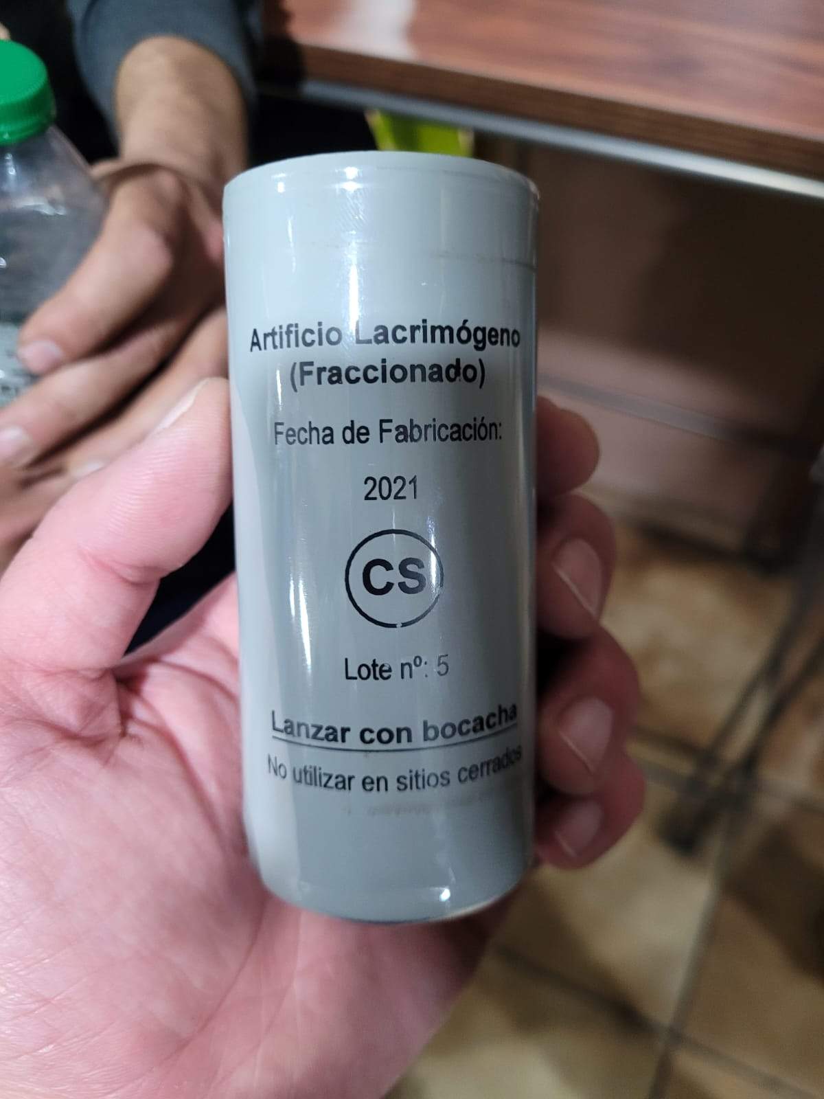 manifestación nocturna sector primario A6