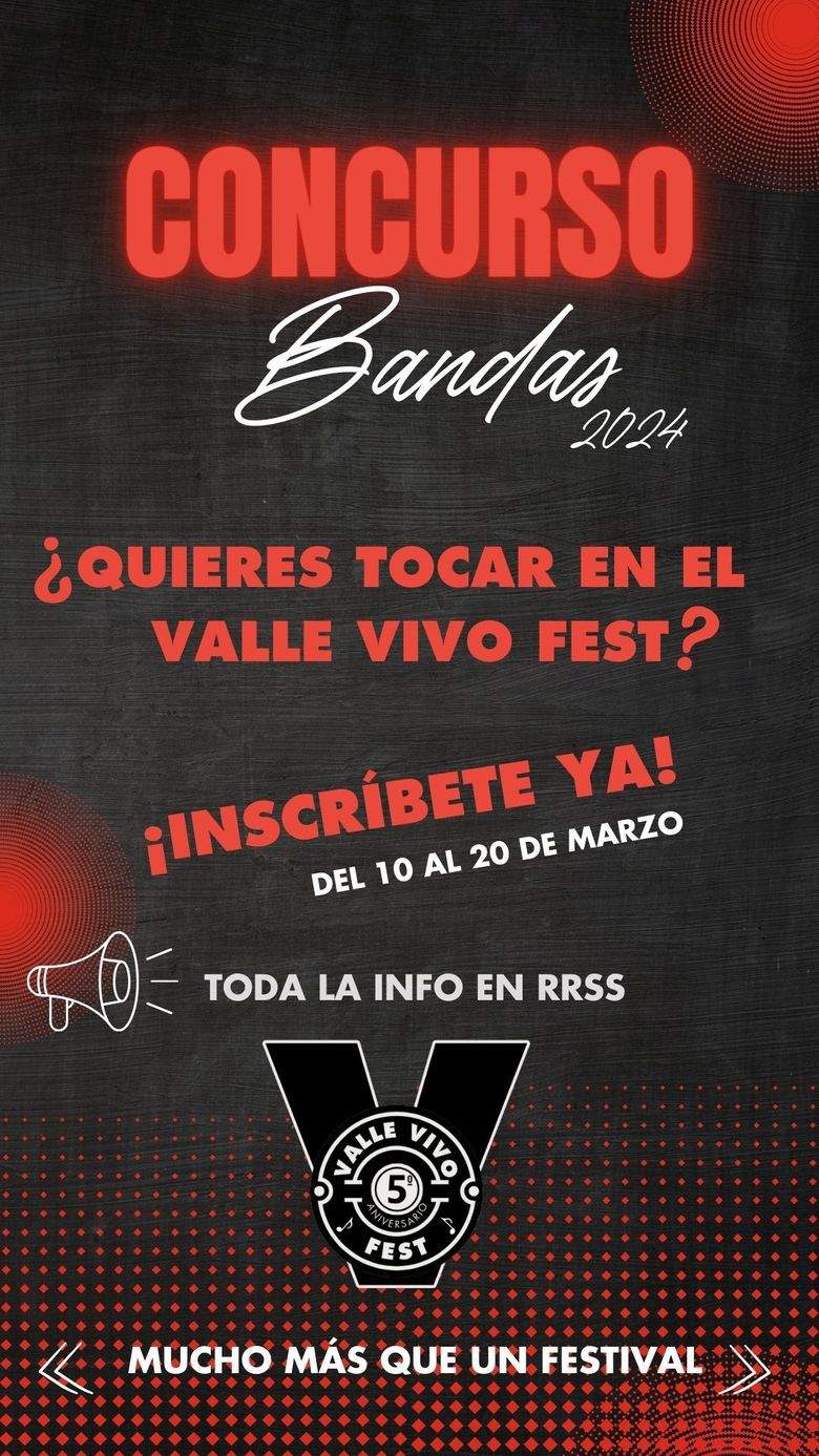 Cartel Valle Vivo Fest