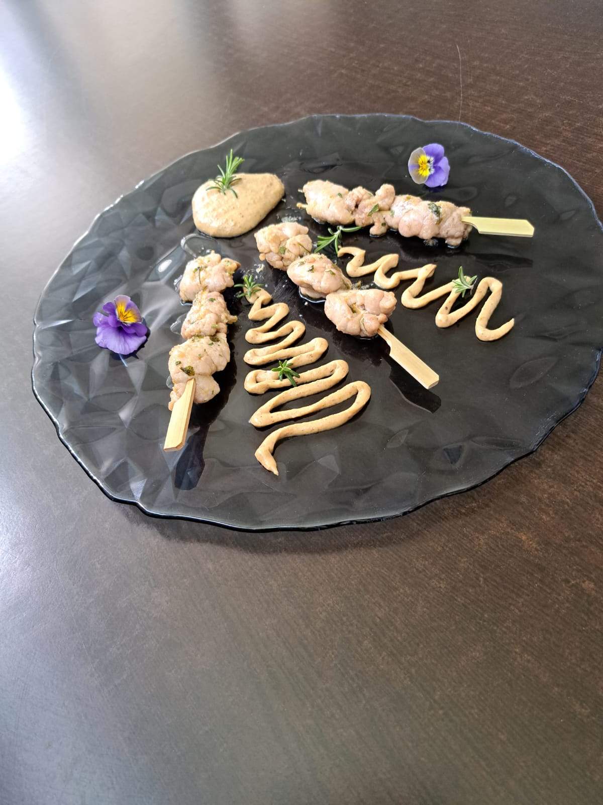 Tapa de lecha del Mesón El Carmen