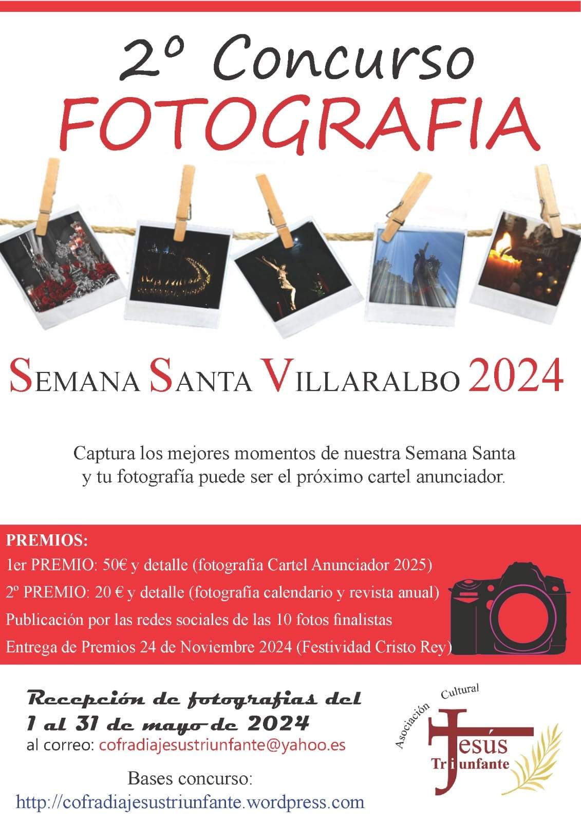 Cartel del concurso de Semana Santa en Villaralbo