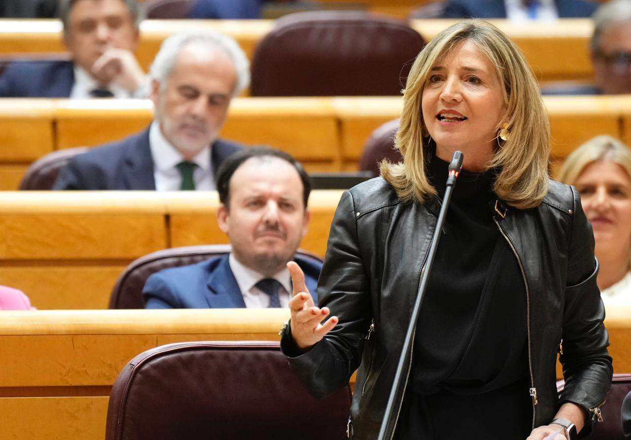 La portavoz del Grupo Parlamentario Popular, Alicia García
