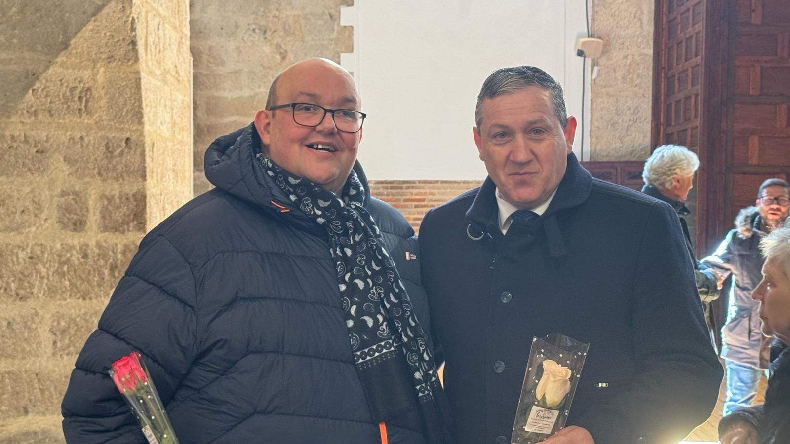 Ángel García y Javier Faúndez en el Día Solidario X La Investigación del Cáncer en Toro y en la provincia