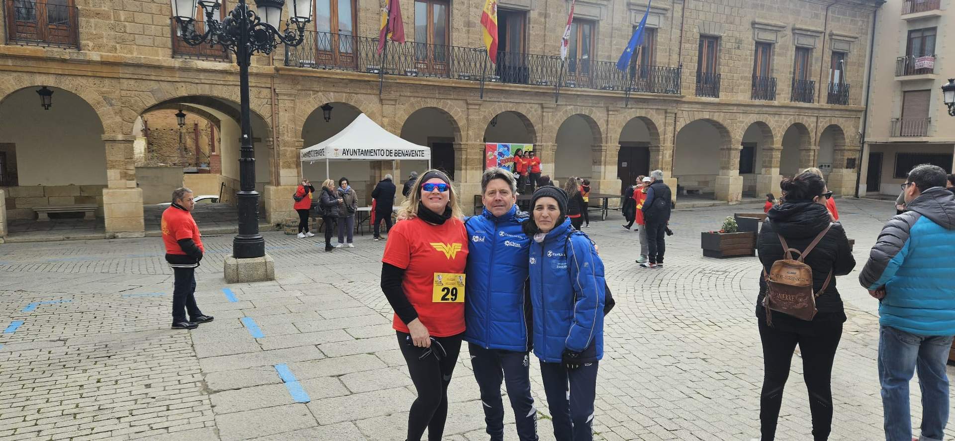 Club Benavente Atletismo en la Wonder Woman