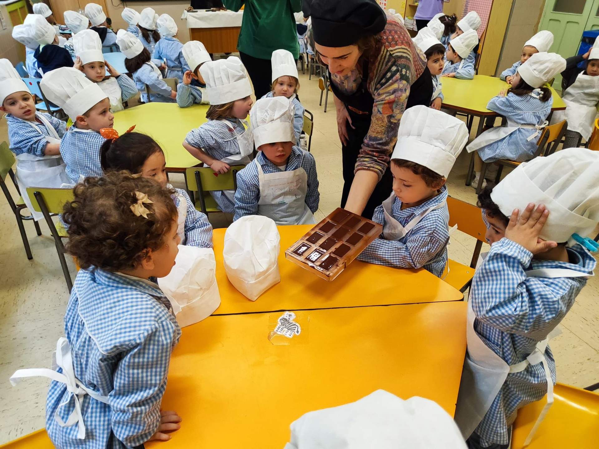 Alumnos del Colegio Sagrado Corazón de Jesús de Zamora