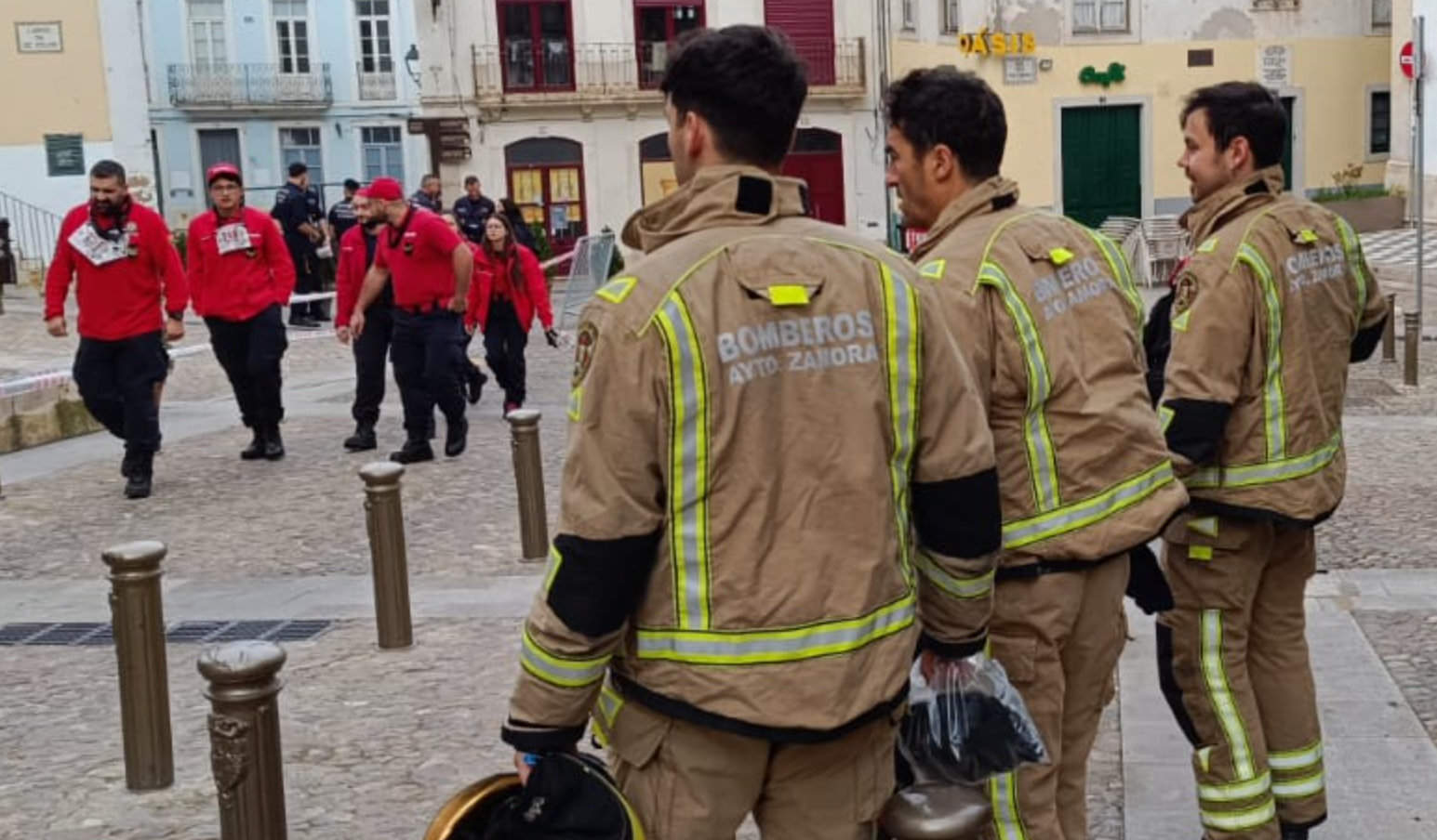 bomberos de zamora en coimbra