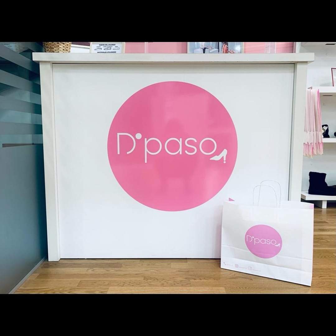 Mostrador de la tienda D'Paso