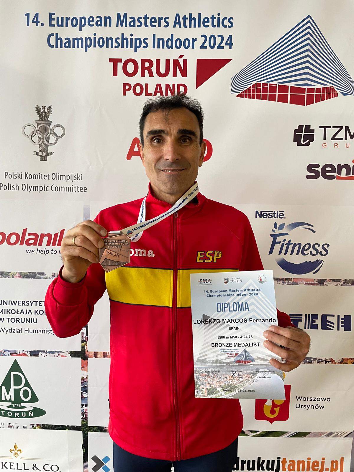 AFERNANDO LORENZO MEDALLA BRONCE