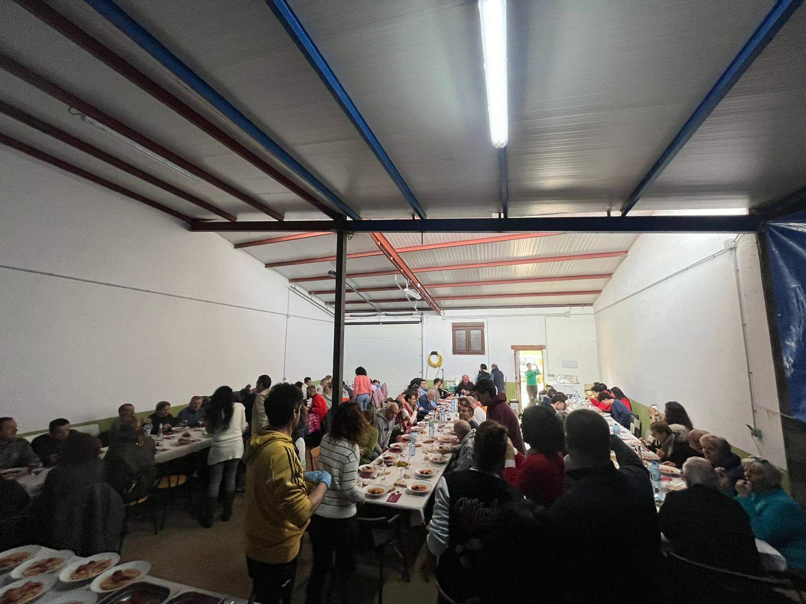 comida semana santa en Pozuelo de Vidriales. IMAGEN CEDIDA