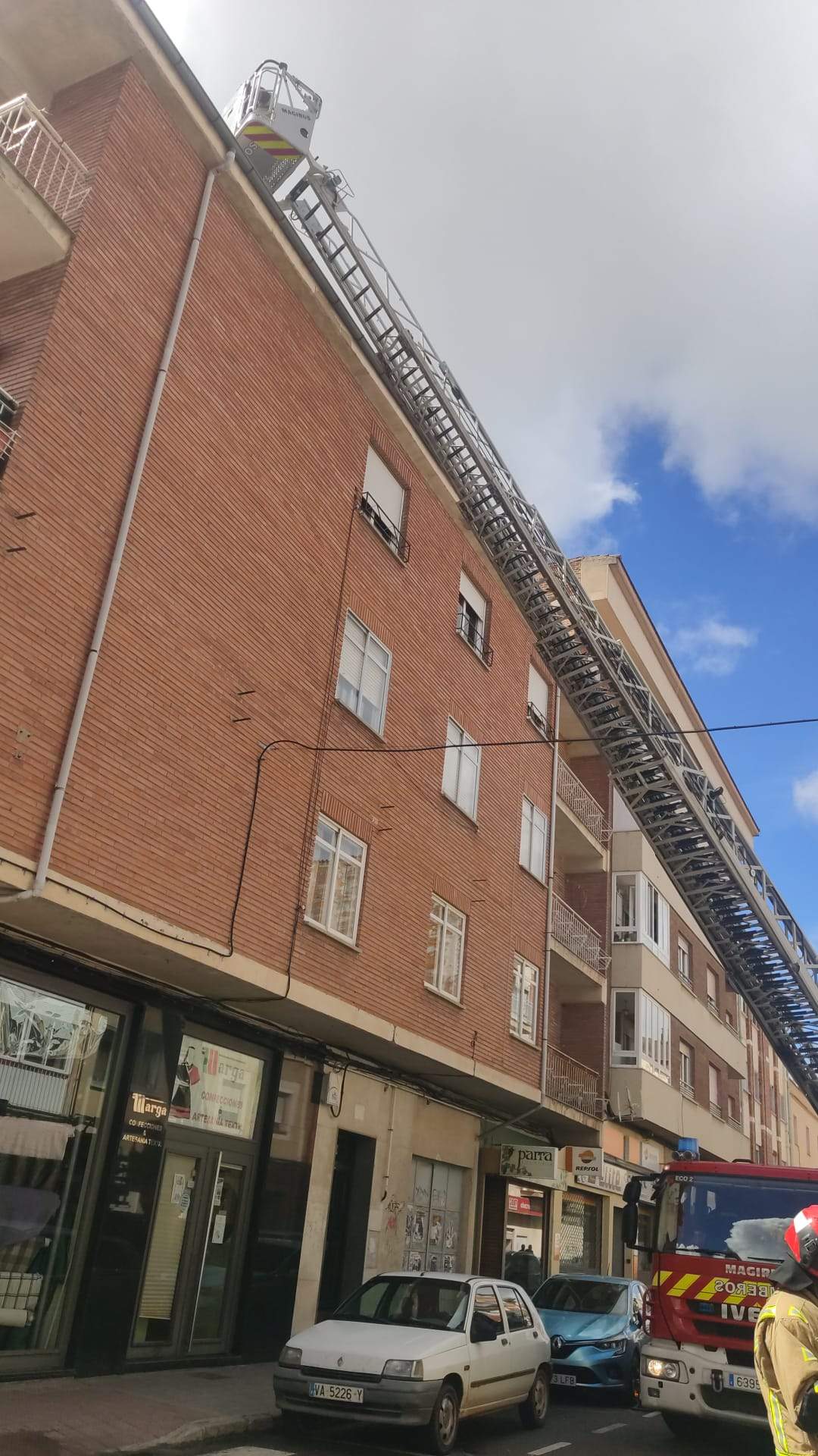 calle argentina bomberos