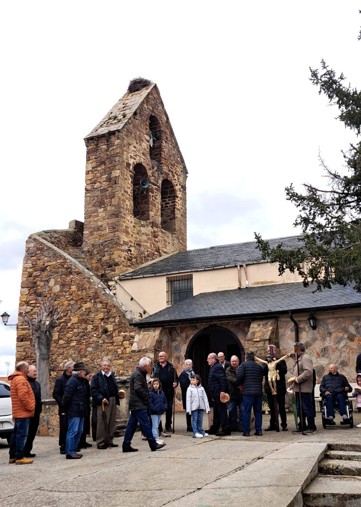 Viernes Santo en Burganes de Valverde. IMAGEN CEDIDA